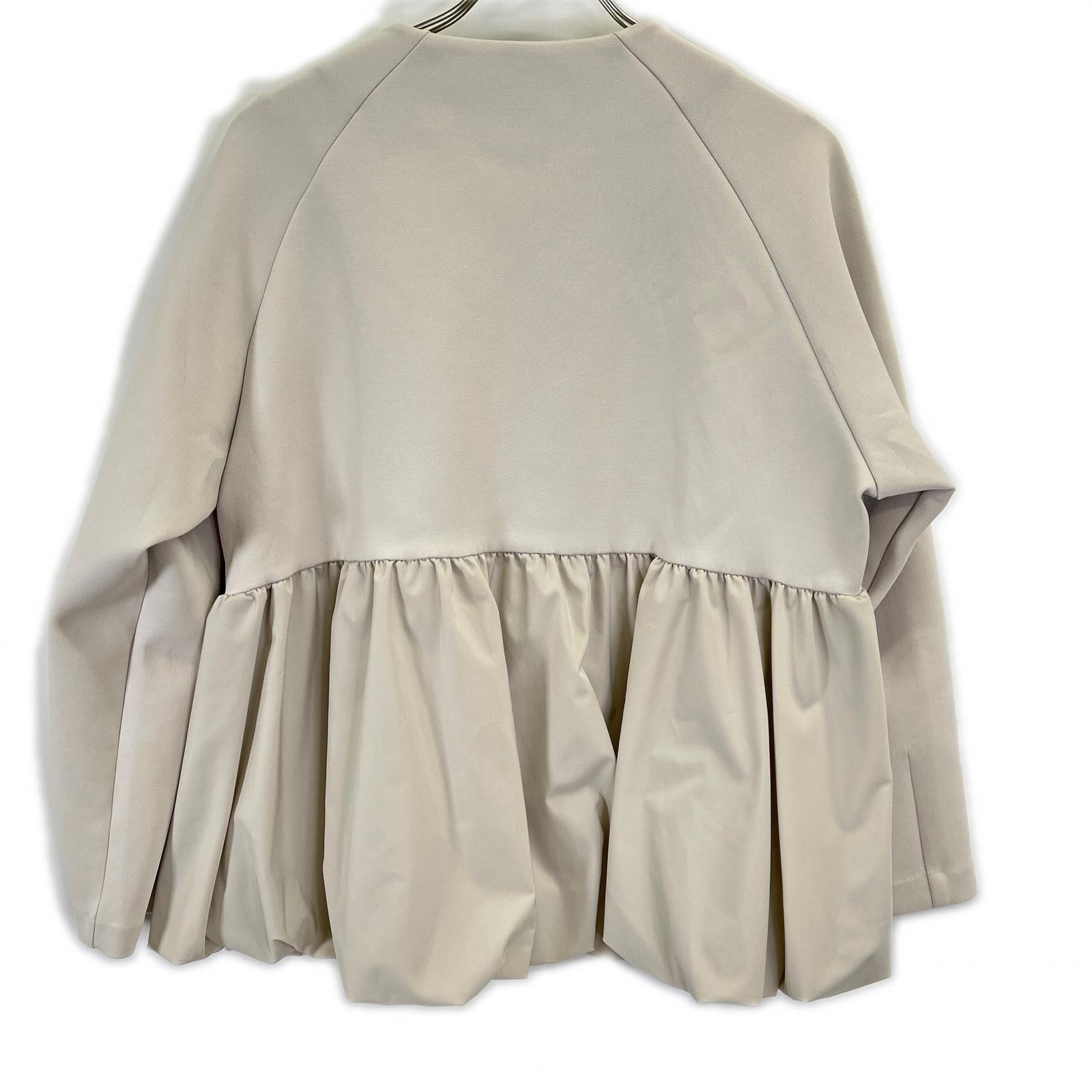 23区 23区 25SS ベージュ コットンエアーバルーン ライトアウター ジャケット