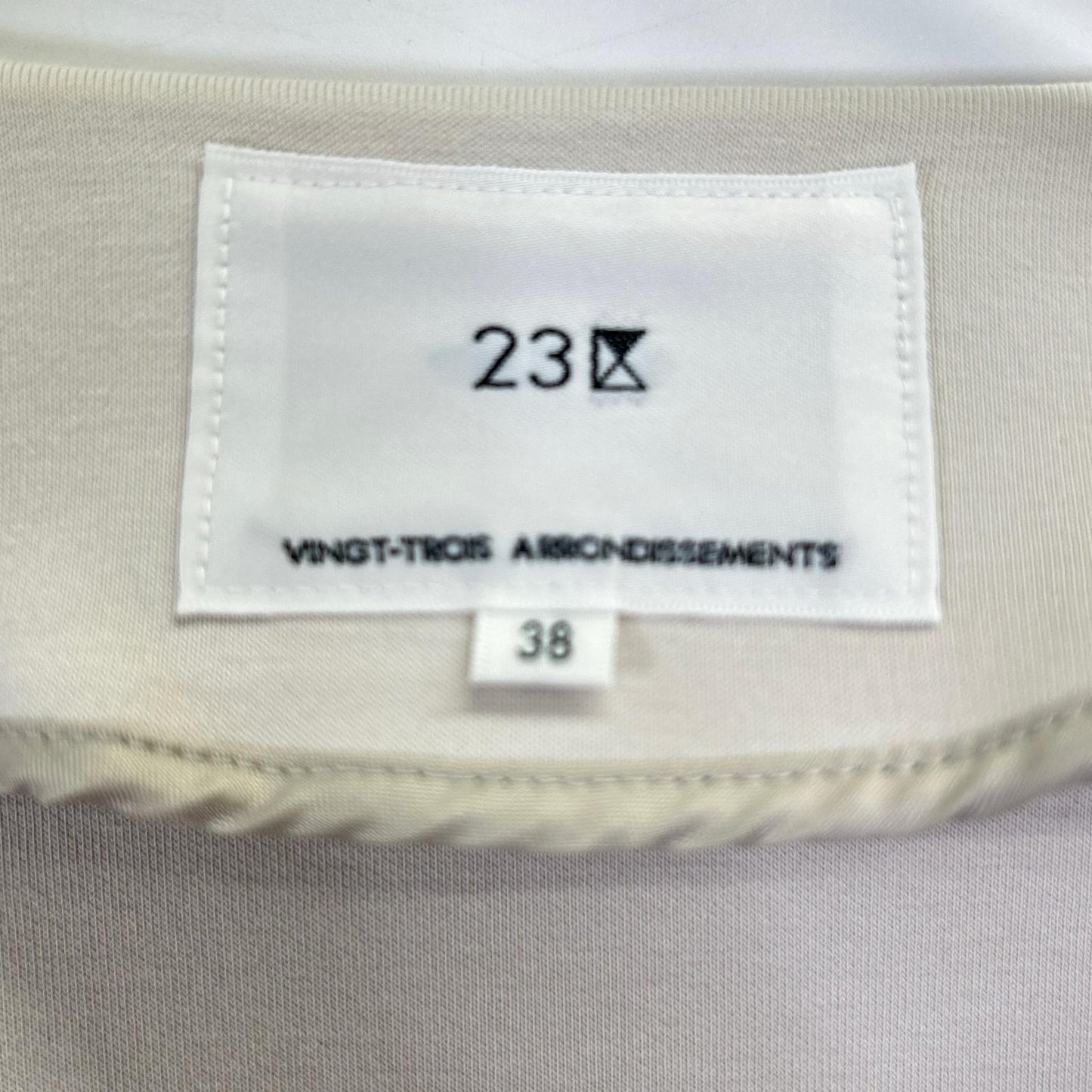 23区 23区 25SS ベージュ コットンエアーバルーン ライトアウター ジャケット