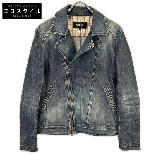 BURBERRY BLACK LABEL バーバリーブラックレーベル BMP17-216-28 デニム ダブル ライダースジャケット ジャケット