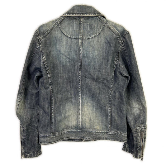 BURBERRY BLACK LABEL バーバリーブラックレーベル BMP17-216-28 デニム ダブル ライダースジャケット ジャケット