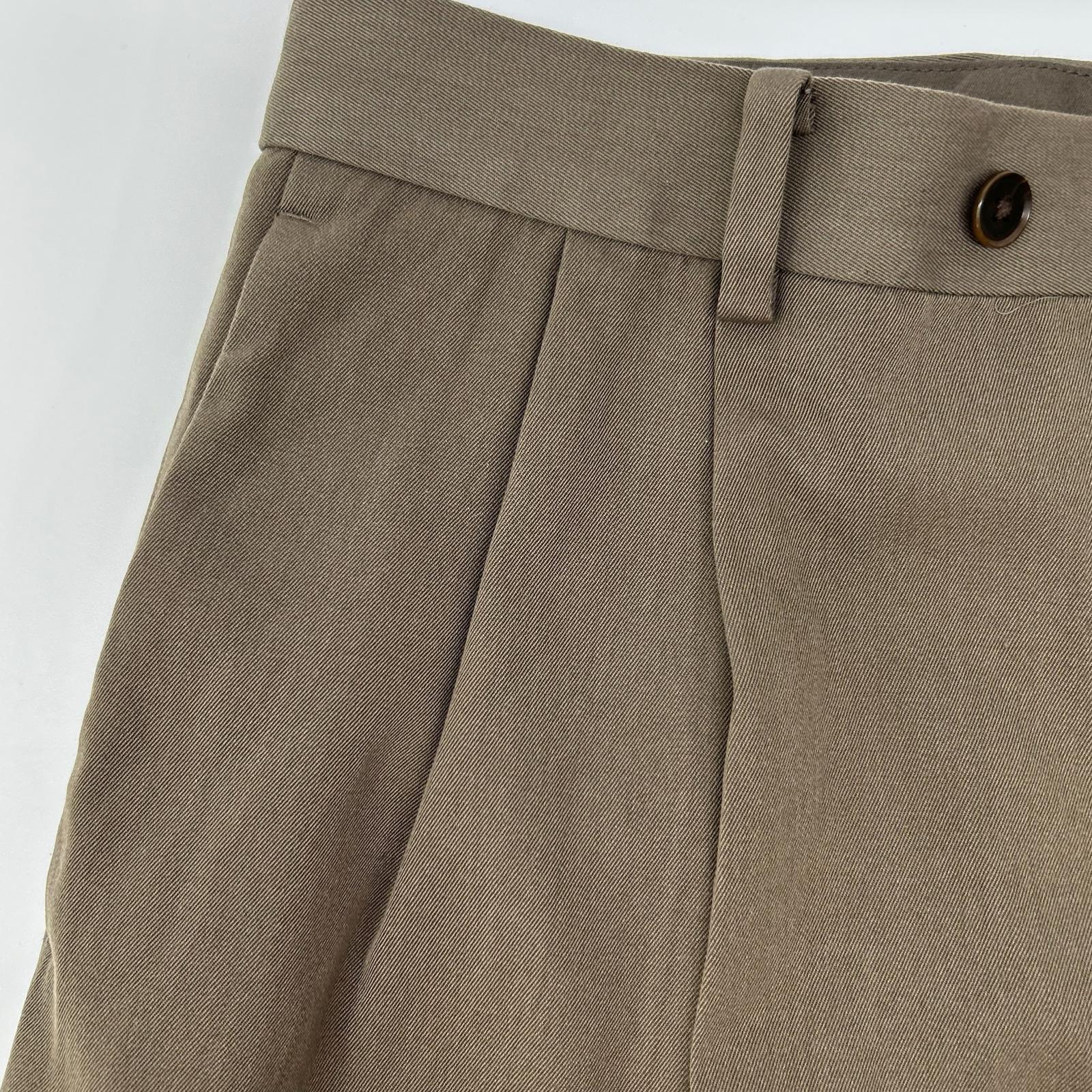 AURALEE 24AW Brown A24AP03MG LIGHT WOOL MAX GABARDINE TWO-TUCK