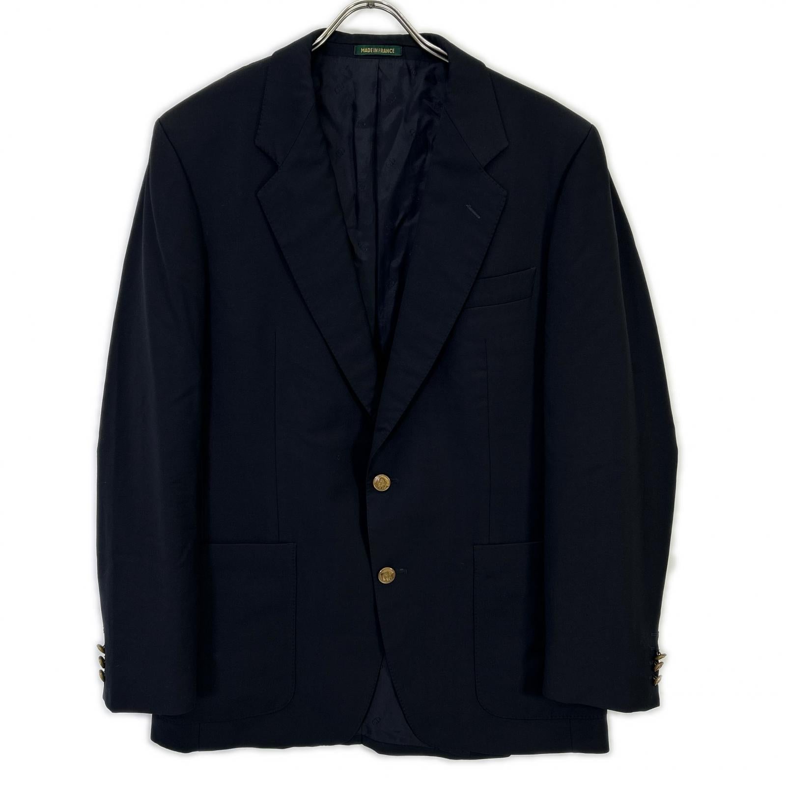 ﾌﾞﾗｯｸ 金ﾎﾞﾀﾝ ﾃｰﾗｰﾄﾞｼﾞｬｹｯﾄ ジャケット メンズ – style-eco.shop