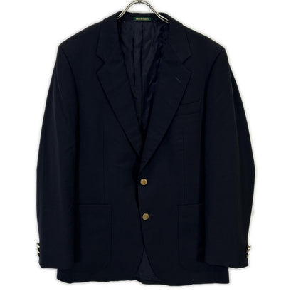 Black Gold Button Tailored Jacket for Men