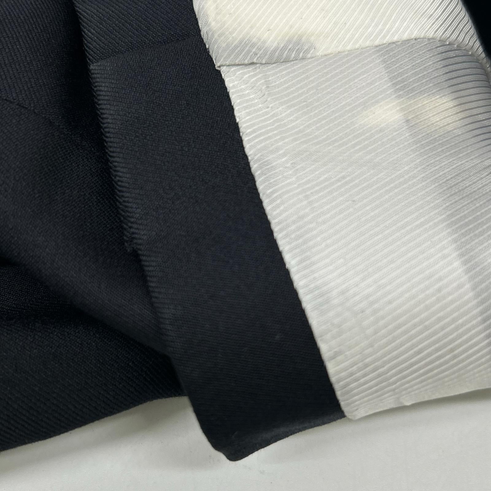 Black Gold Button Tailored Jacket for Men