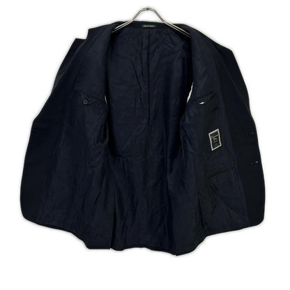 Black Gold Button Tailored Jacket for Men