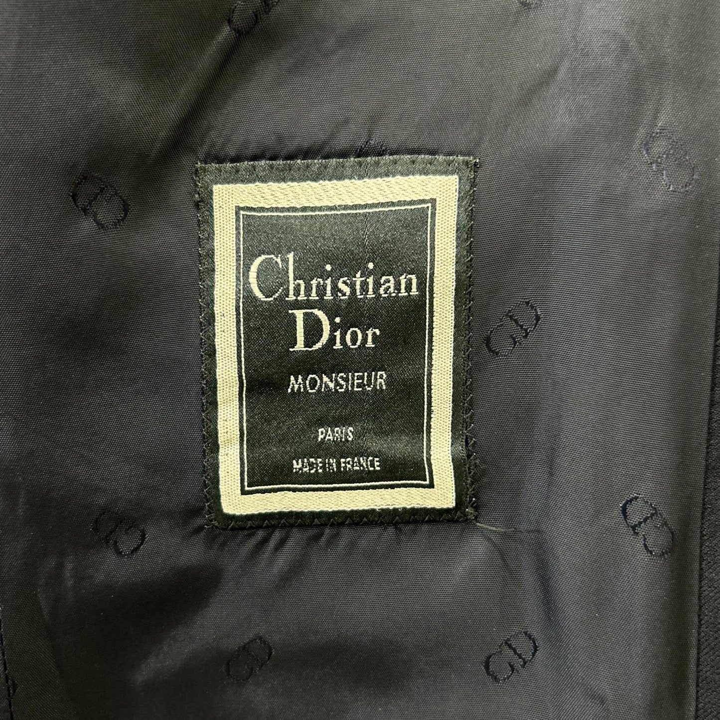 Black Gold Button Tailored Jacket for Men