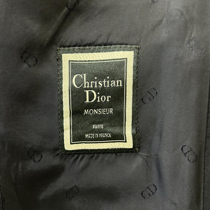 Black Gold Button Tailored Jacket for Men