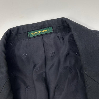 Black Gold Button Tailored Jacket for Men