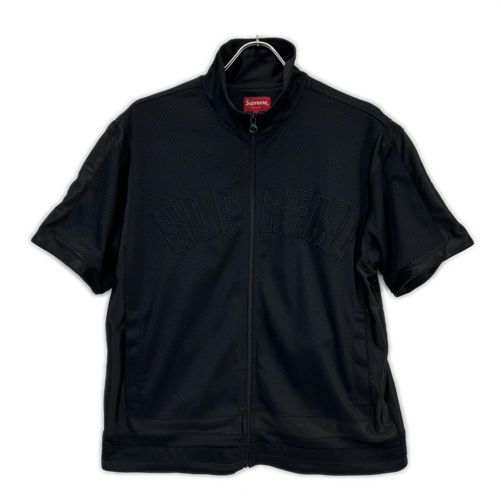 Black Arch Logo Mesh Zip Jacket Jacket S Men's