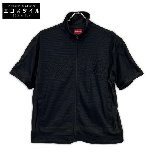 Black Arch Logo Mesh Zip Jacket Jacket S Men's