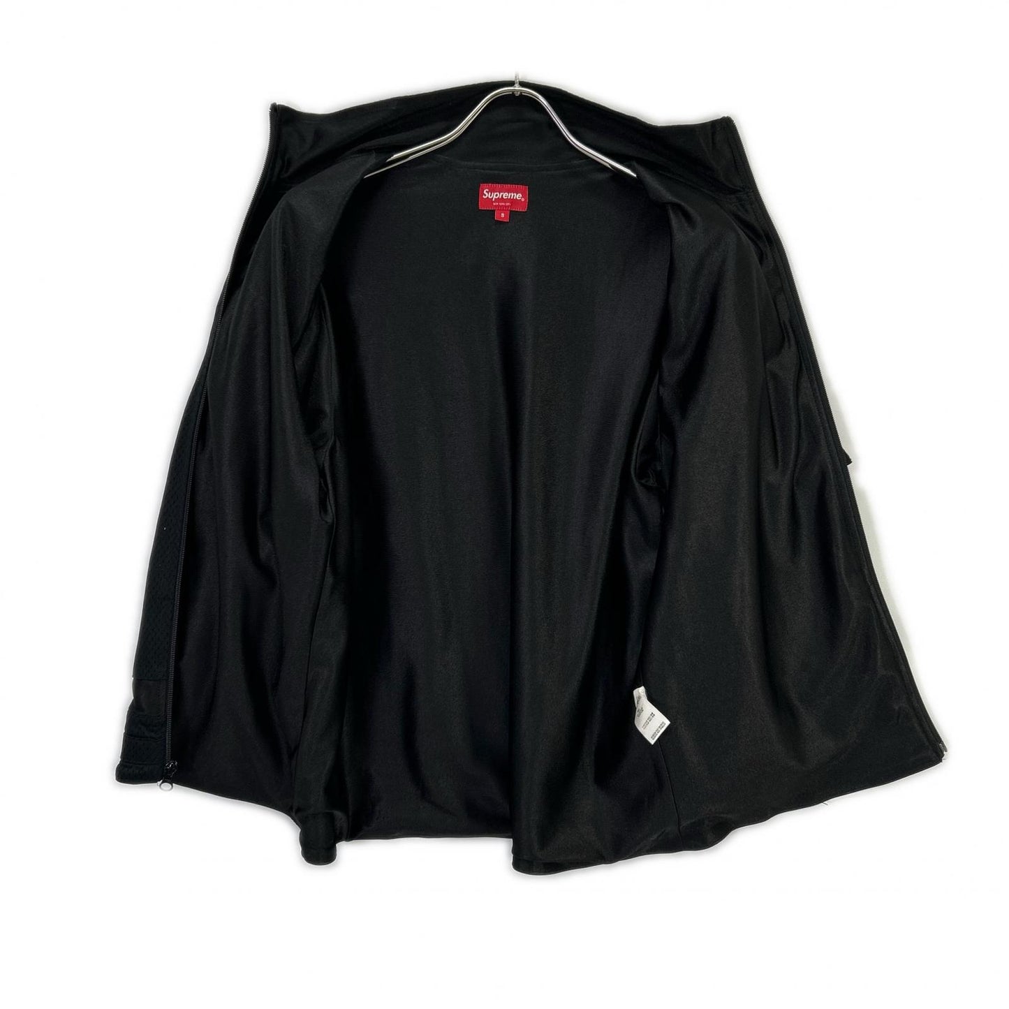 Black Arch Logo Mesh Zip Jacket Jacket S Men's