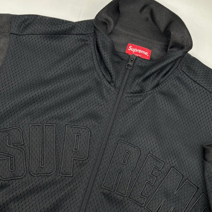 Black Arch Logo Mesh Zip Jacket Jacket S Men's