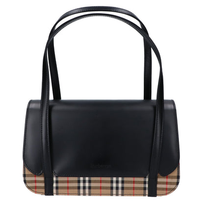 Burberry's バーバリーズ 【美品】ノヴァチェック キャンバスｘレザー ハンドバッグ