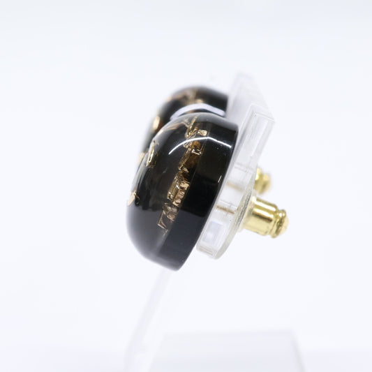 CHANEL シャネル D22A ココマーク レジン/メタル ピアス