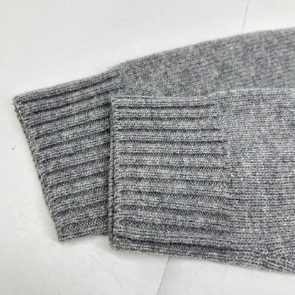 Theory セオリー 01-4301712-023-902 24年製 グレー カシミヤ混 クルーネックセーター トップス