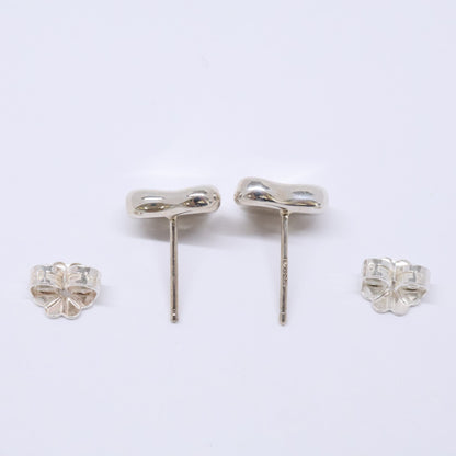 美品 925 ｶｰﾌﾞﾄﾞﾊｰﾄ ピアス レディース