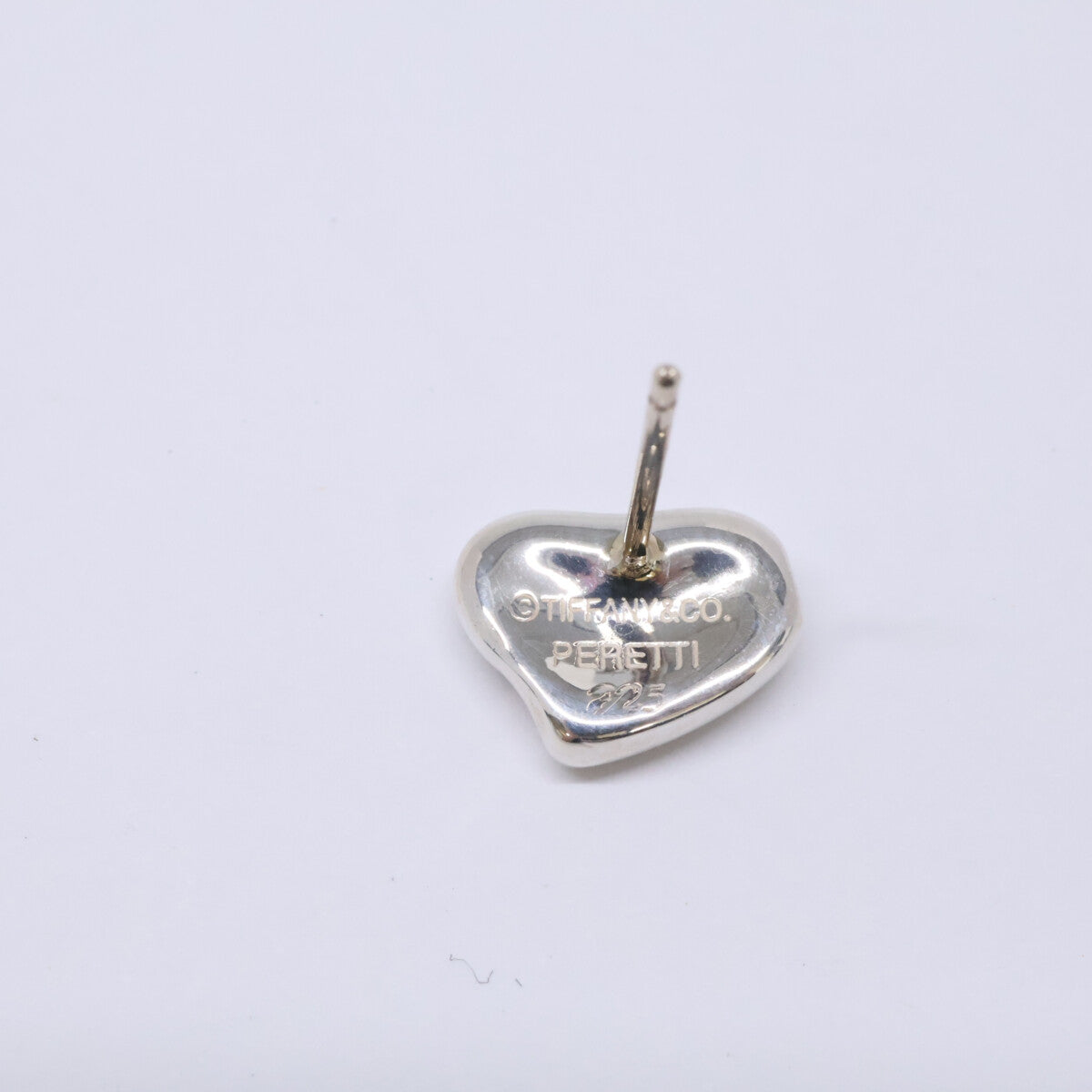 美品 925 ｶｰﾌﾞﾄﾞﾊｰﾄ ピアス レディース