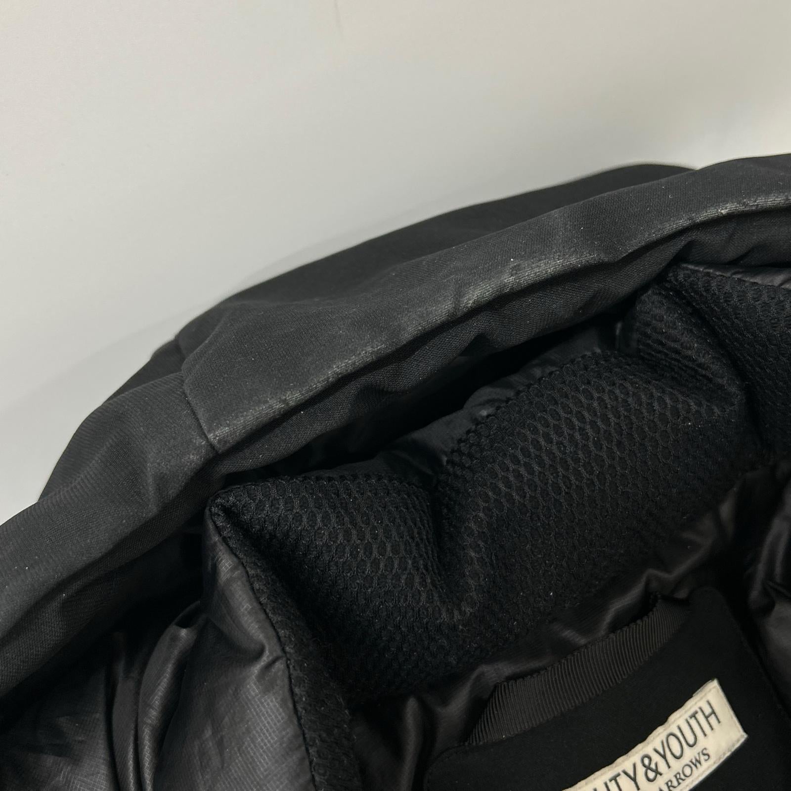 Black Komatsu Matere Down Jacket M Men's