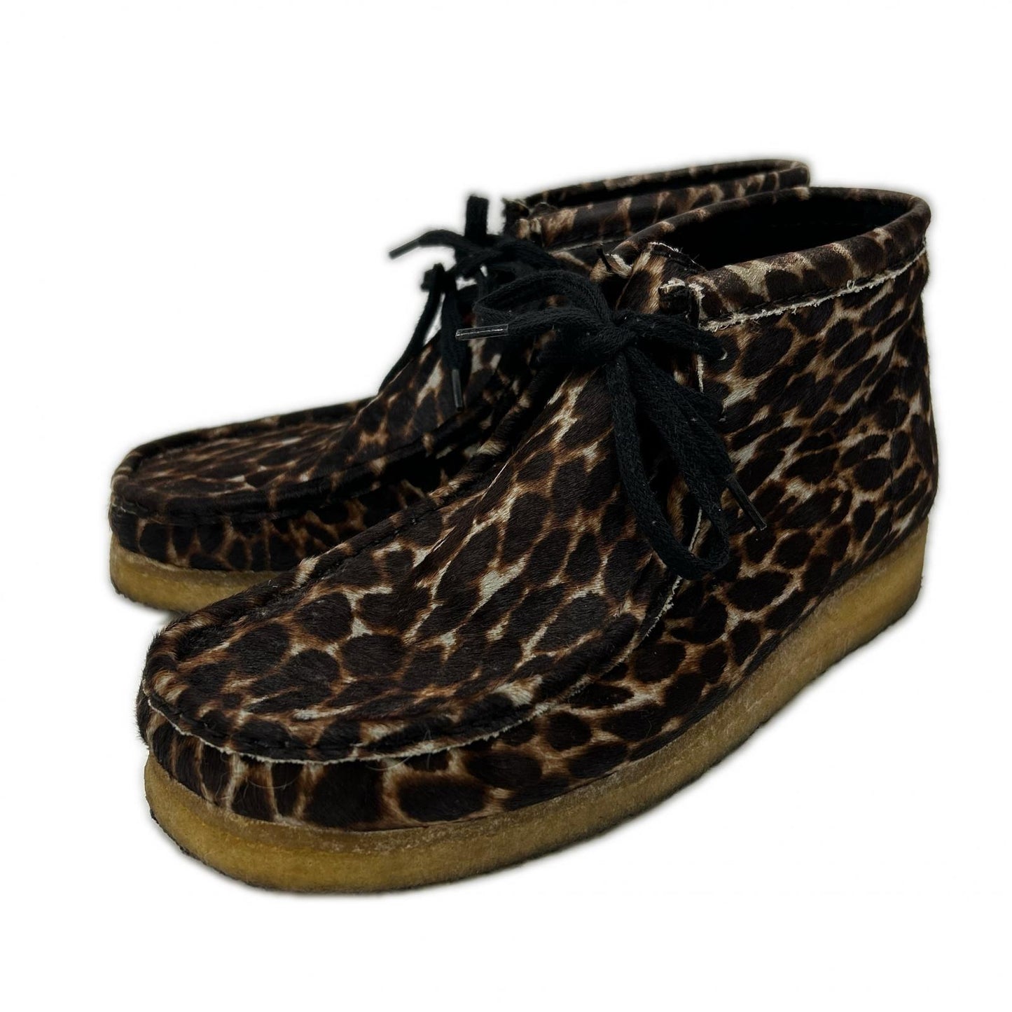 Clarks 其乐 61163373 豹纹 马毛袋鼠靴 短靴