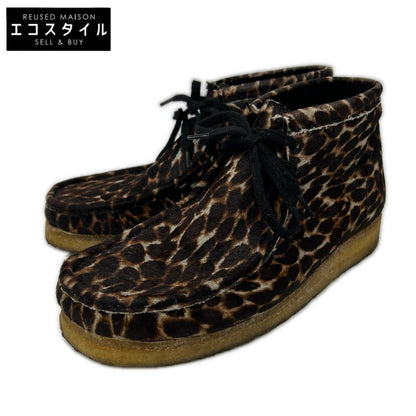 Clarks 其乐 61163373 豹纹 马毛袋鼠靴 短靴