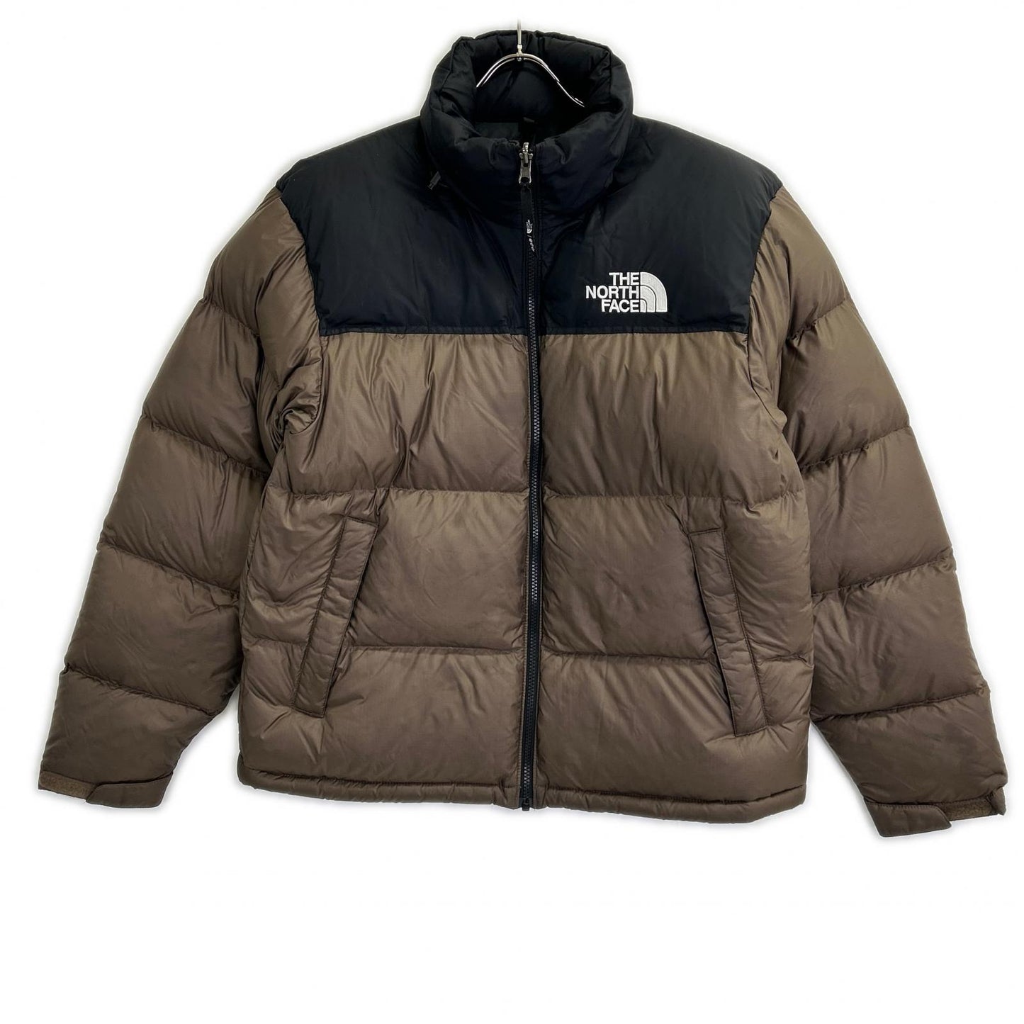 NJ1DR65D BROWN X BLACK 1996 RETRO NUPTSE DOWN JACKET L100 MEN'S