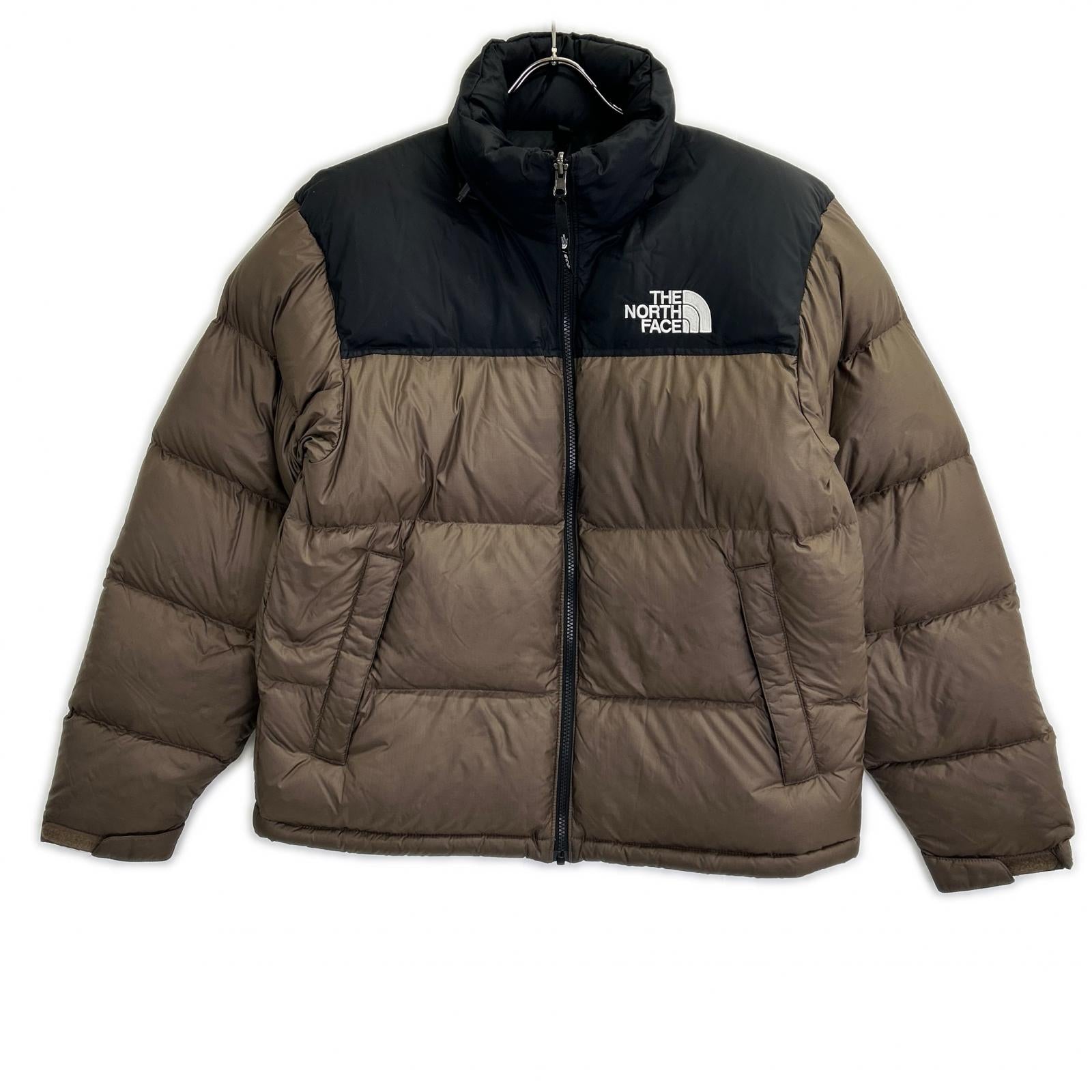 NJ1DR65D BROWN X BLACK 1996 RETRO NUPTSE DOWN JACKET L100 MEN'S