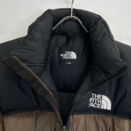 NJ1DR65D BROWN X BLACK 1996 RETRO NUPTSE DOWN JACKET L100 MEN'S