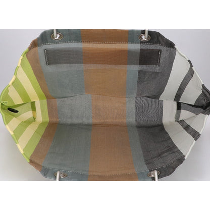 MARNI マルニ フラワーカフェ ストライプ トートバッグ
