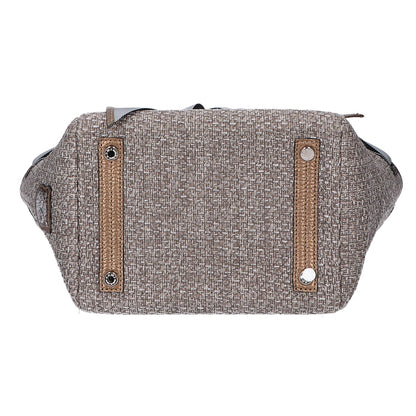 A.D.M.J. Accessoires De Mademoiselle ADMJ 【美品】22SC030505 ツイード コンクルージョン リボン トートバッグ
