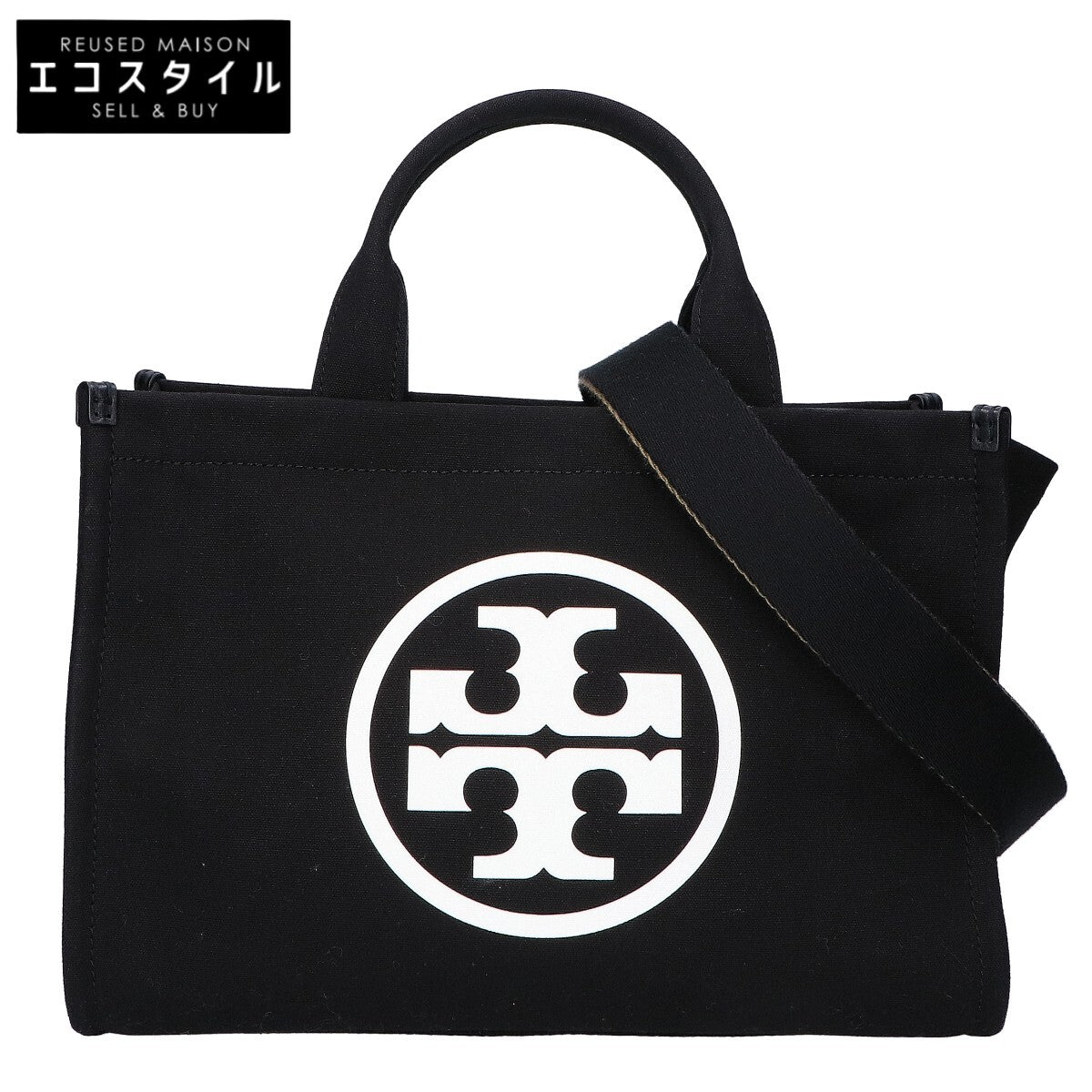 Tory Burch トリーバーチ ELLA CANVAS SMALL TOTE エラ キャンバス スモール 2WAY トートバッグ