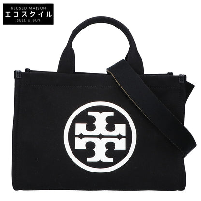 Tory Burch トリーバーチ ELLA CANVAS SMALL TOTE エラ キャンバス スモール 2WAY トートバッグ