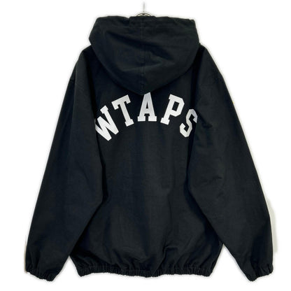 24AW 242WVDT-JKM01 BLACK D00M/JACKET/COTTON.TWILL HOODED JACKET X04 Men's
