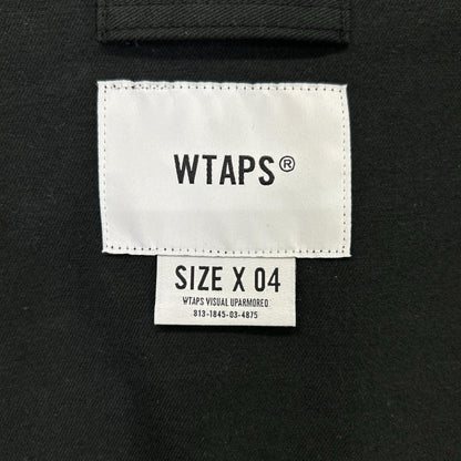 24AW 242WVDT-JKM01 BLACK D00M/JACKET/COTTON.TWILL HOODED JACKET X04 Men's