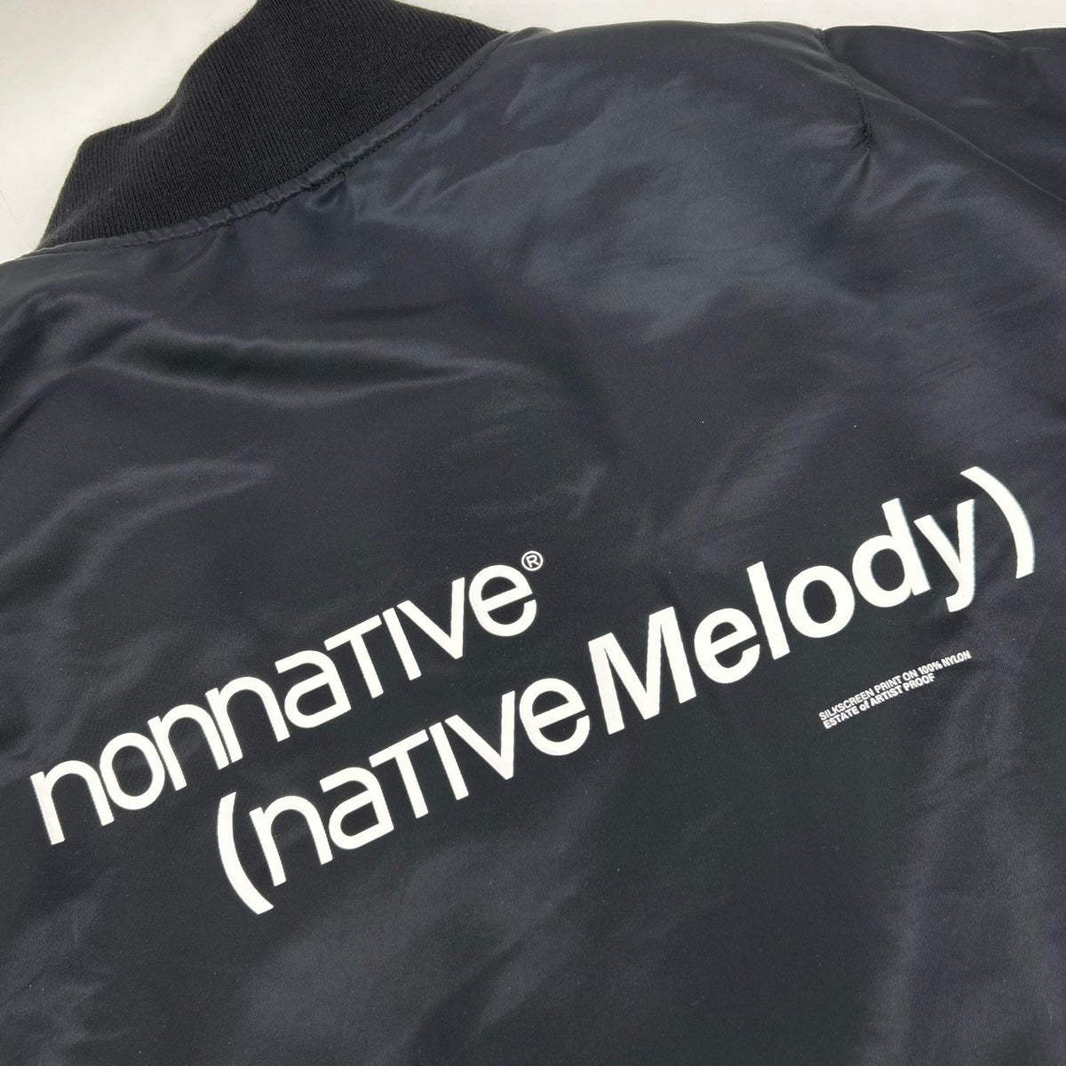 nonnative Nonnative ×ARTIST PROOF&FRGMT 24AW black puff blouson GORE-TEX WINDSTOPPER jacket