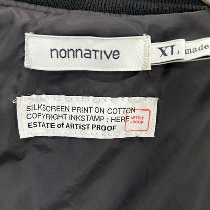 ×ARTIST PROOF&FRGMT 24AW Black Puff Blouson GORE-TEX WINDSTOPPER Jacket XL Men's