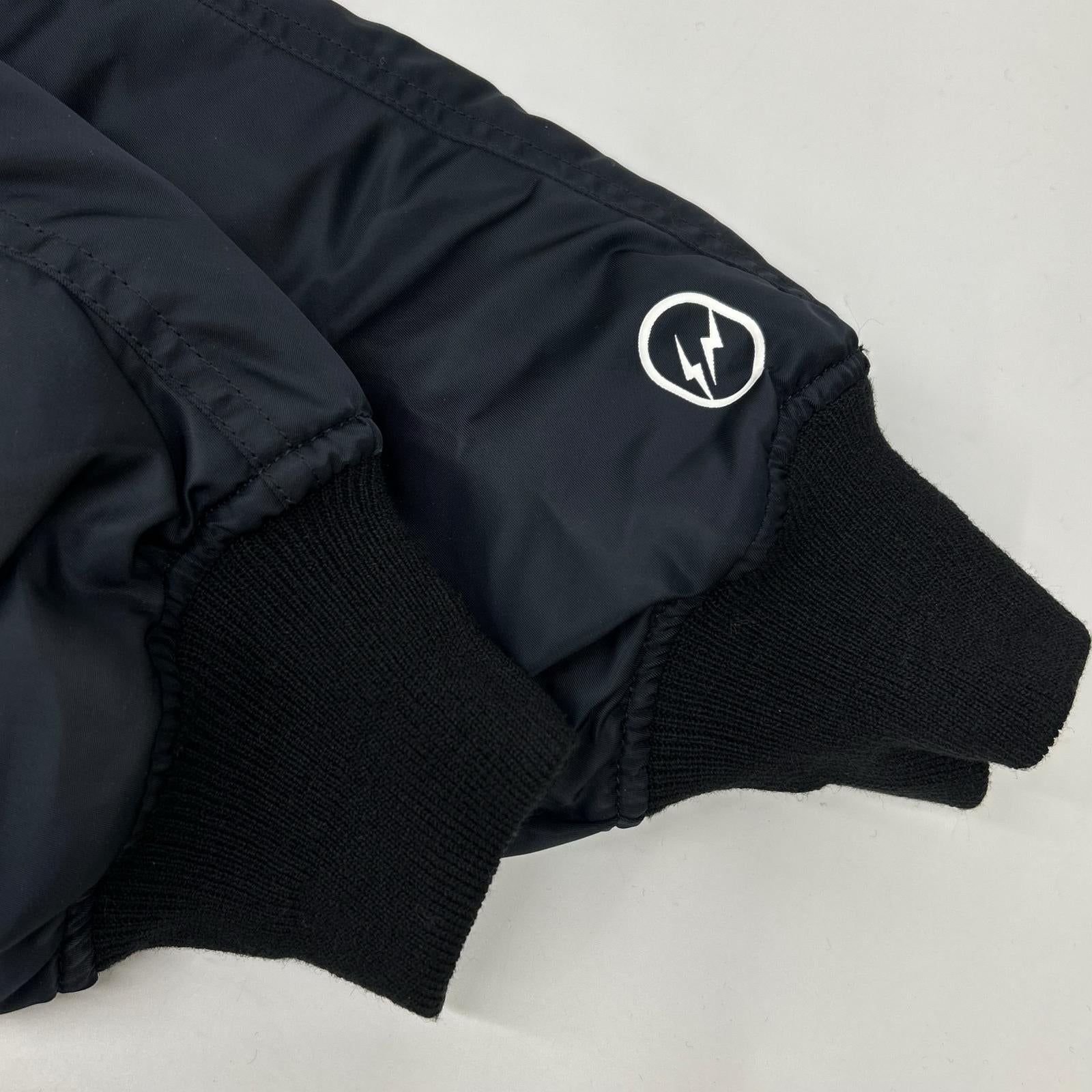 ×ARTIST PROOF&FRGMT 24AW Black Puff Blouson GORE-TEX WINDSTOPPER Jacket XL Men's