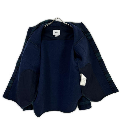 (W)TAPS Double Taps 242WVDT-JKM04 green-toned WOPL melton textile shirt jacket