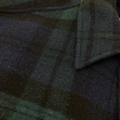(W)TAPS Double Taps 242WVDT-JKM04 green-toned WOPL melton textile shirt jacket