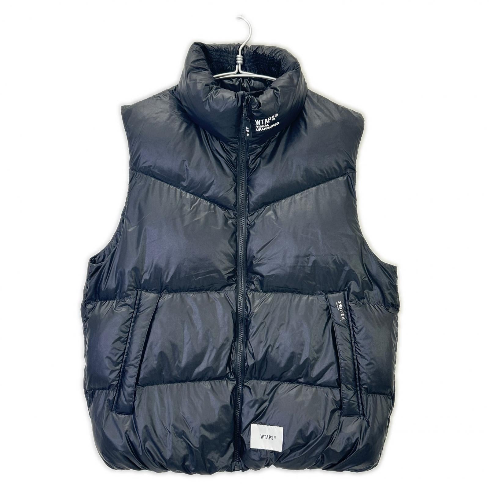 WTAPS ダブルタップス 242CWDT-JKM03 ブラック NYLON. TAFFETA. PERTEX ベスト ベスト