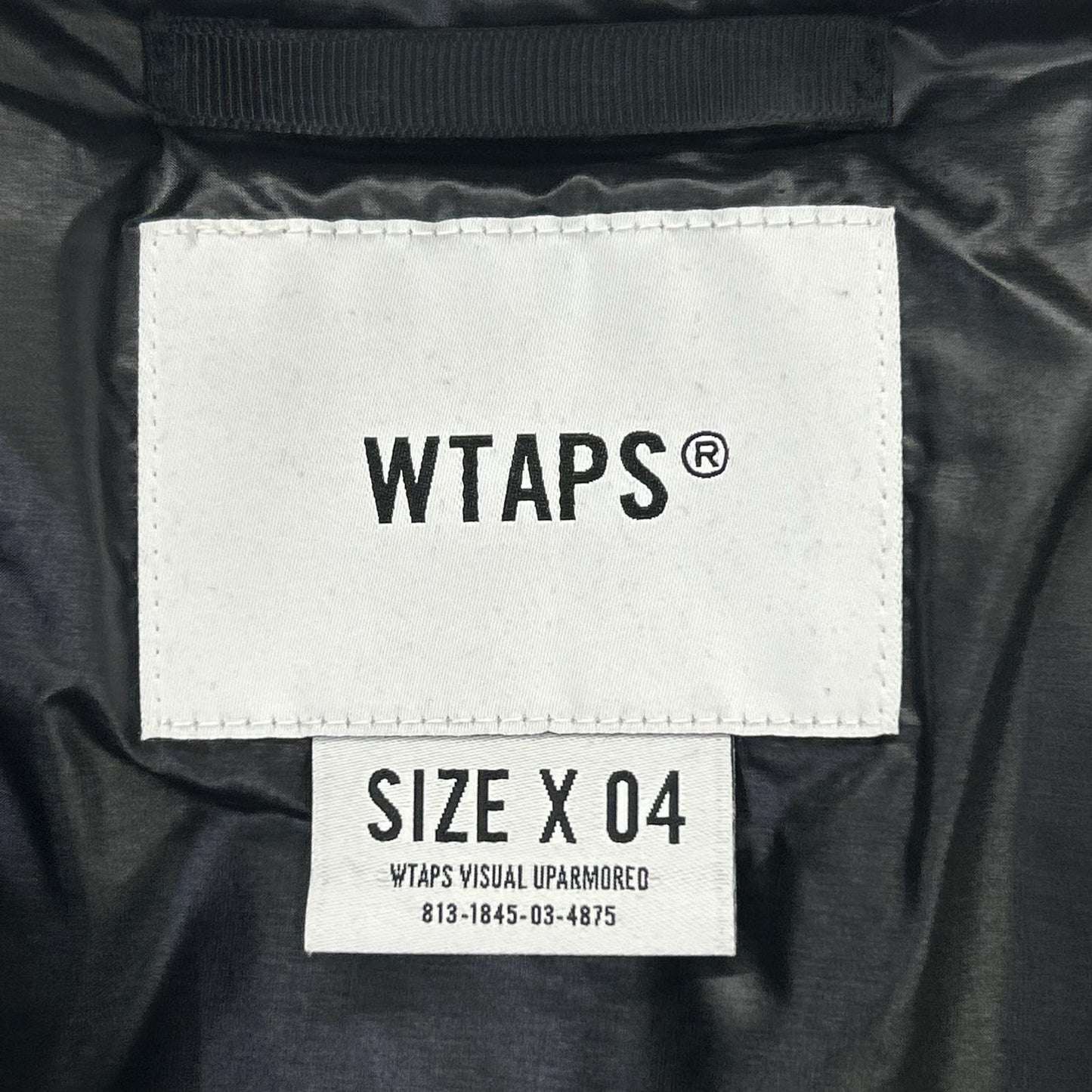 WTAPS ダブルタップス 242CWDT-JKM03 ブラック NYLON. TAFFETA. PERTEX ベスト ベスト
