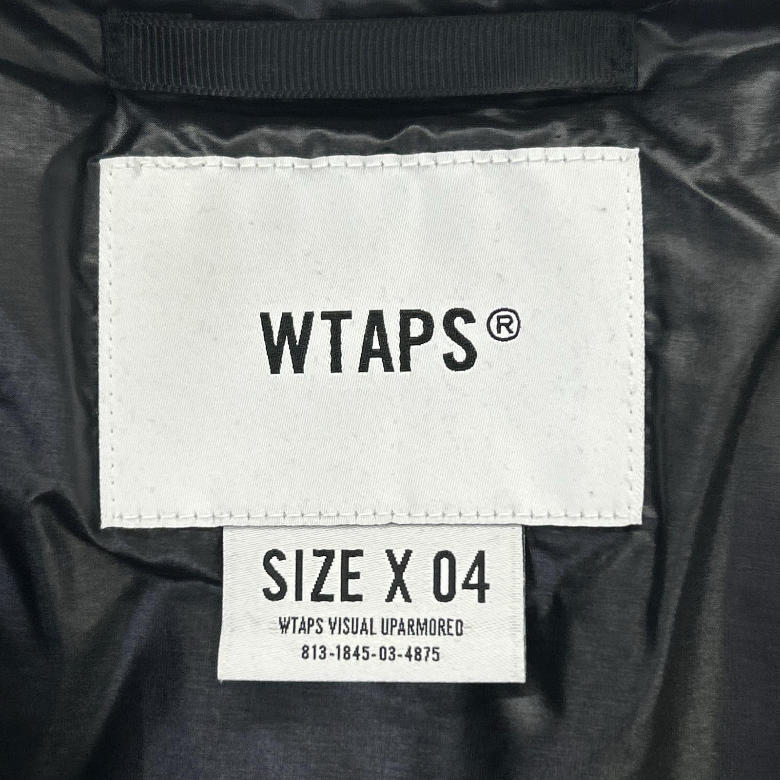 WTAPS ダブルタップス 242CWDT-JKM03 ブラック NYLON. TAFFETA. PERTEX ベスト ベスト
