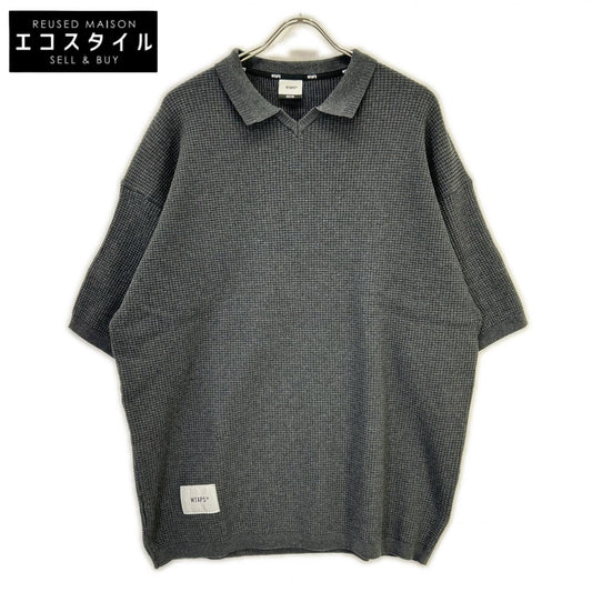 251FZDT-KNM01 25SS 灰色 DUP / SWEATER 马球衫 上衣 04 男士