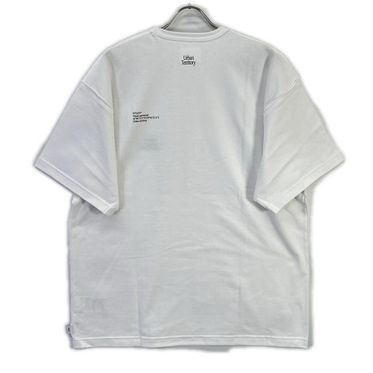 WTAPS 251ATDT-CWM13 White Rim Cotton Short Sleeve T-Shirt Tops
