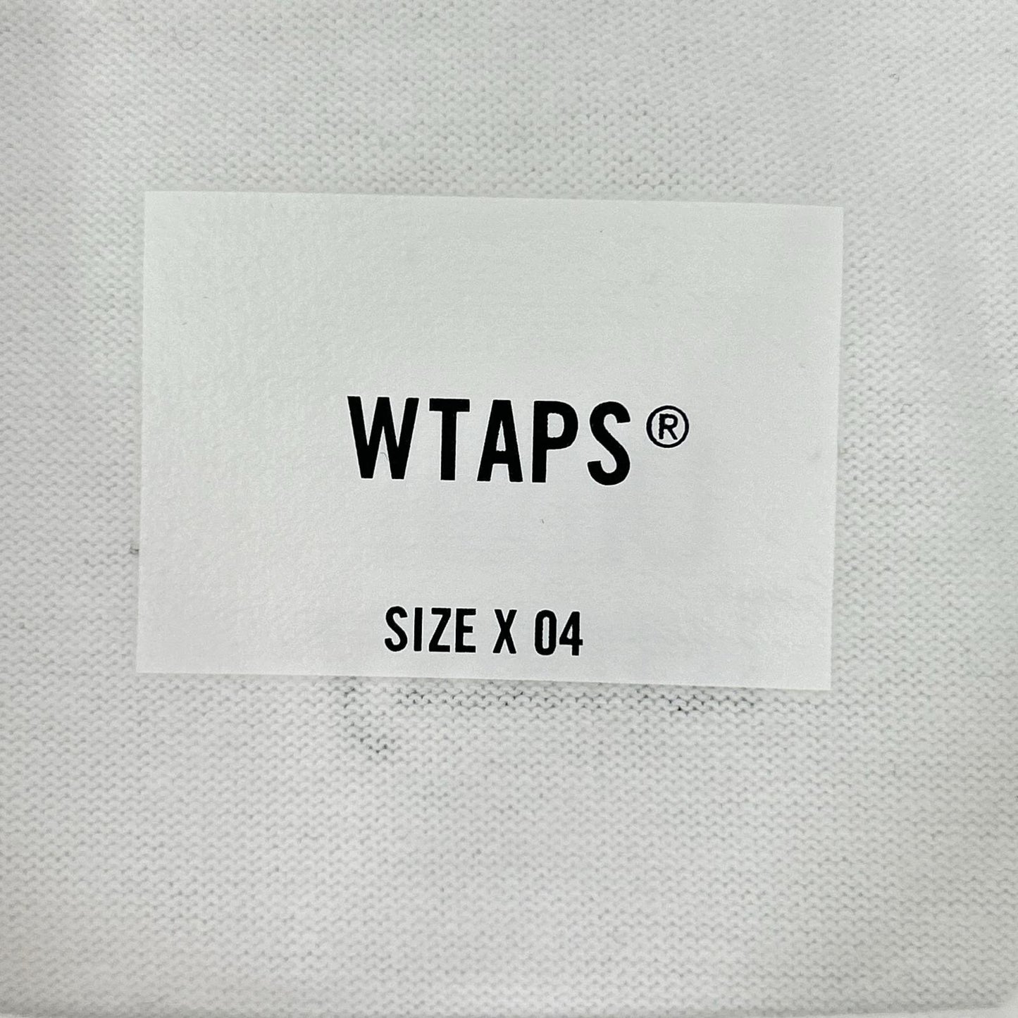 (W)TAPS ダブルタップス 251ATDT-CWM13 ホワイト リムコットン 半袖Tシャツ トップス