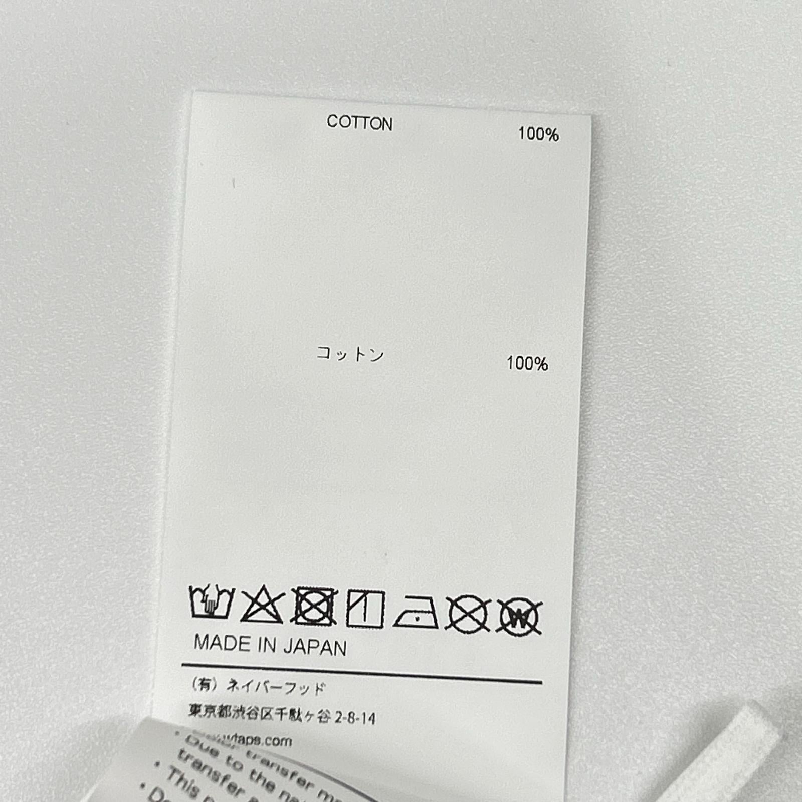 (W)TAPS ダブルタップス 251ATDT-CWM13 ホワイト リムコットン 半袖Tシャツ トップス