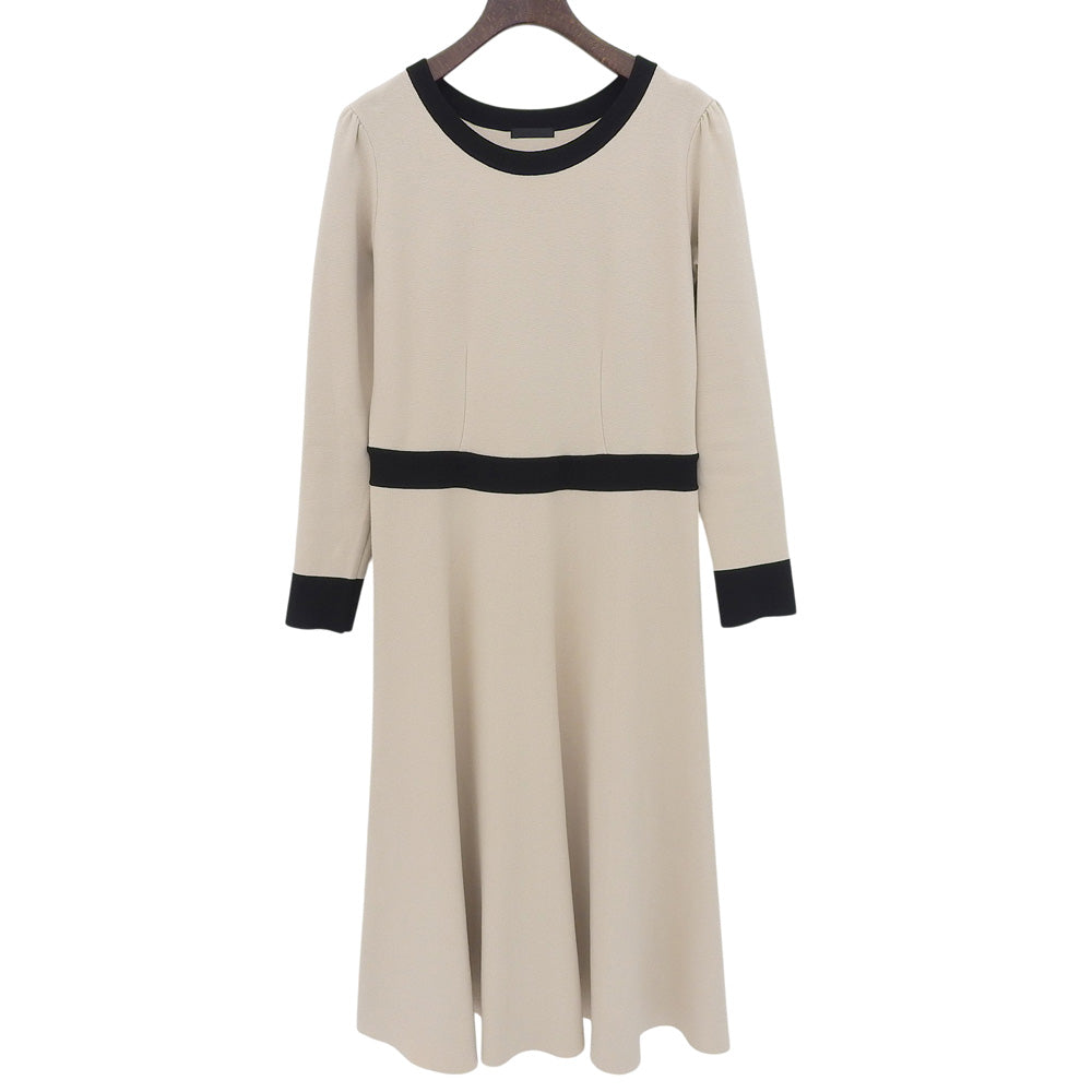 TO BE CHIC トゥービーシック レーヨン ポリエステル ニットワンピース