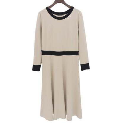 TO BE CHIC トゥービーシック レーヨン ポリエステル ニットワンピース レディース ベージュ 40 24年製 ワンピース