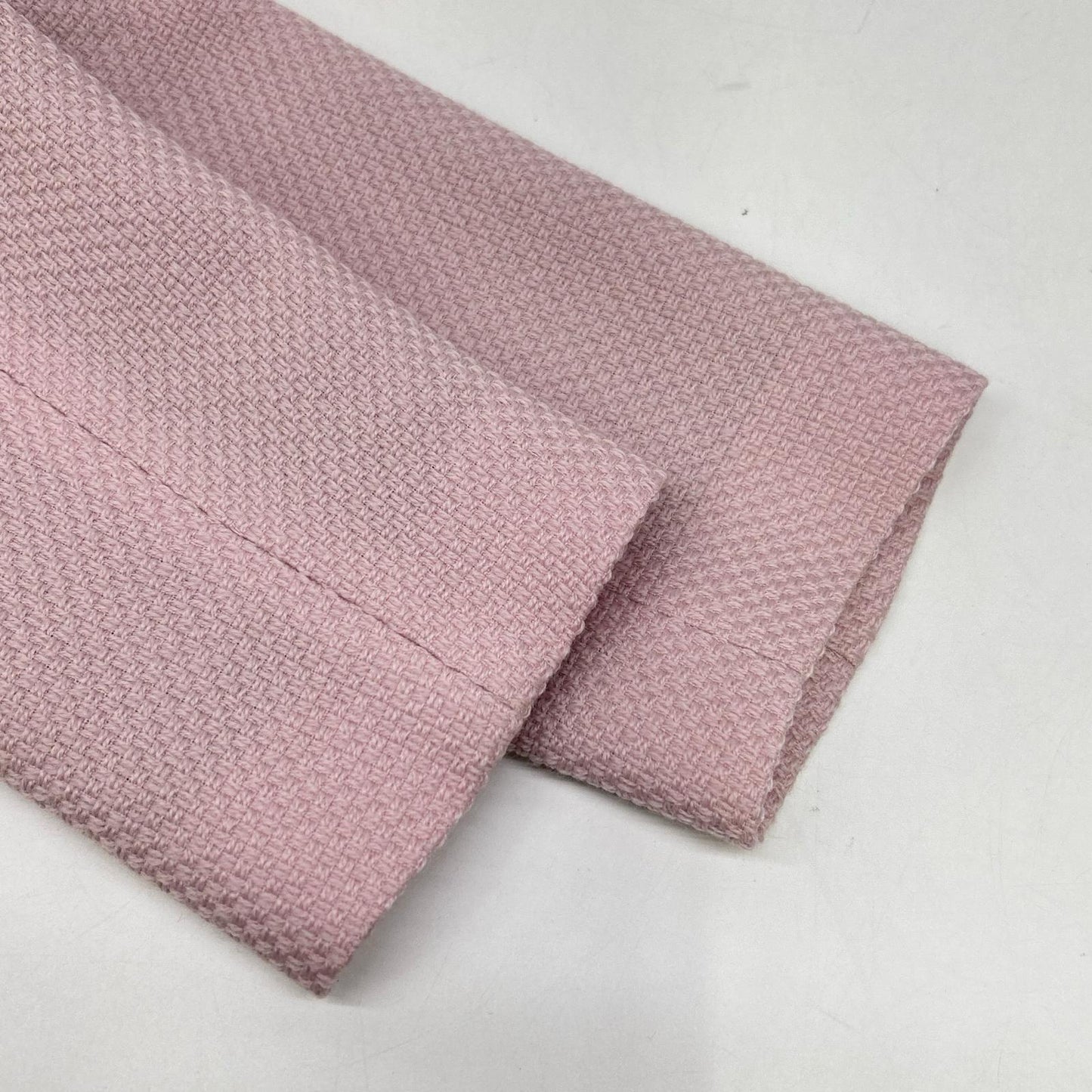 24AW Pink Wool Pripera No-Collar Jacket 36 Ladies
