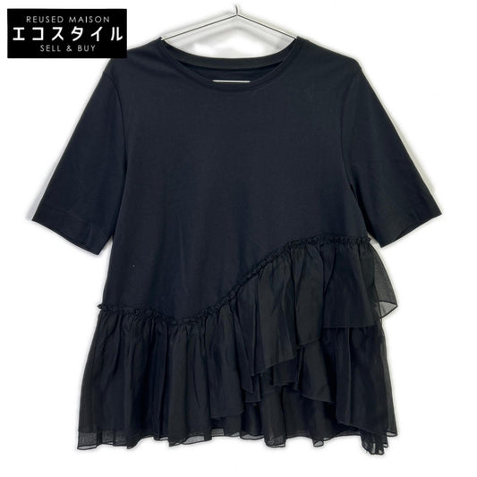 2024 Black Frill Pullover Short Sleeve T-Shirt Top 38 Ladies