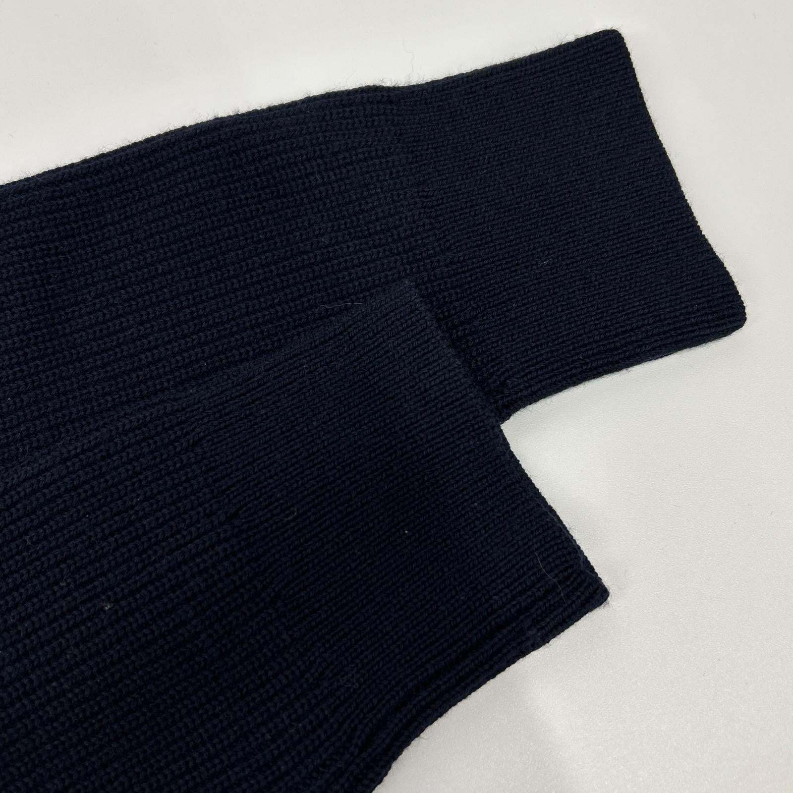 Theory セオリー ネイビー CASHWOOL RONZONS FZ ジップ ニット ジャケット トップス